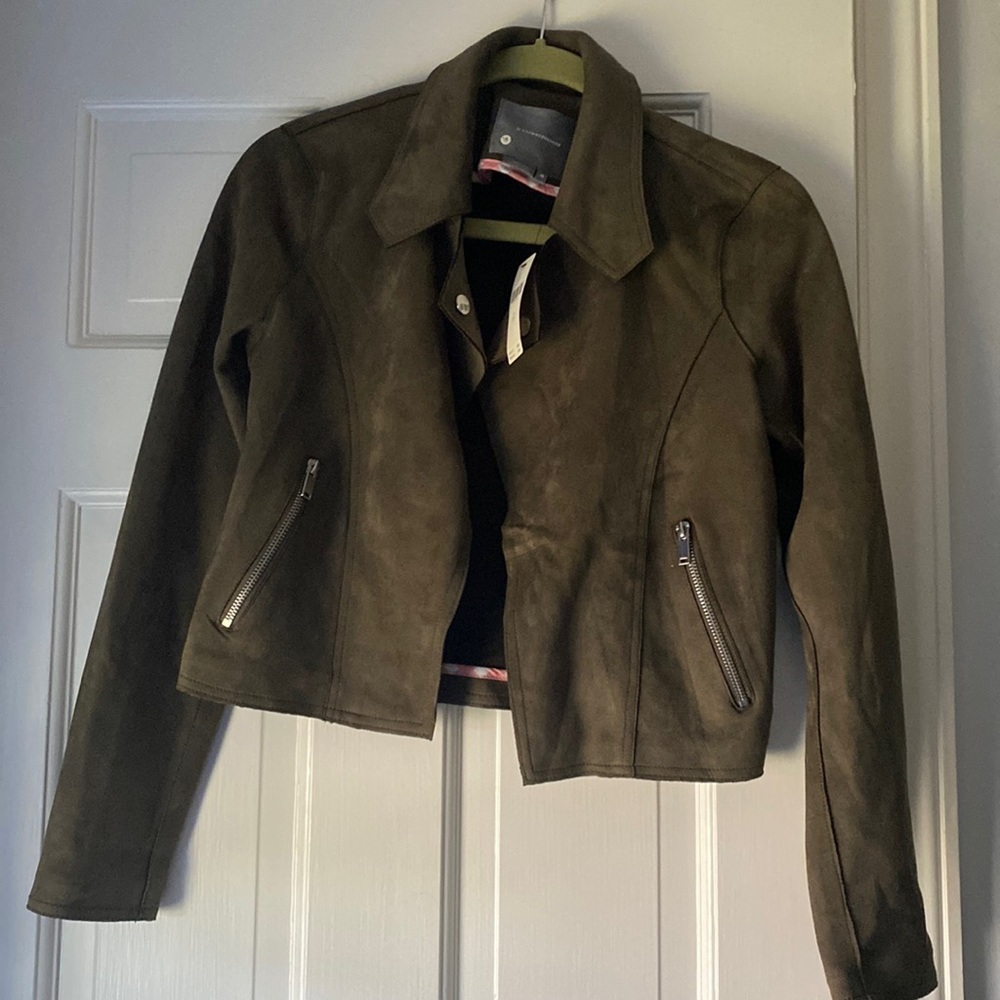 Sided Anthropologie bomber jacket-never worn